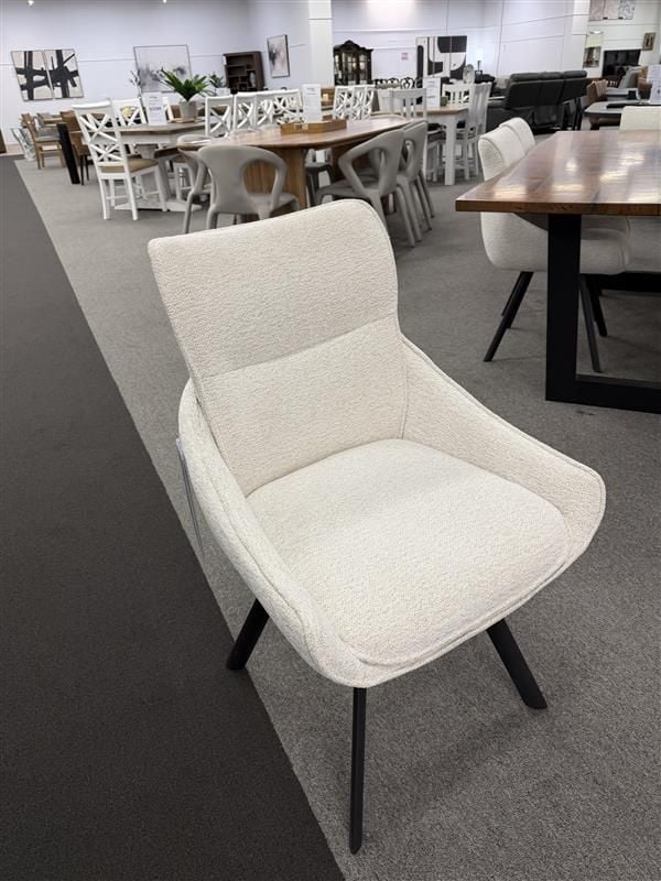 Clearance - Resin River 2400 Dining Table + 6x Ivy Dining Chairs