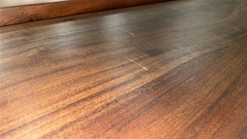 Clearance - Macedon 2200 Ent Unit - Brown Acacia - Live Edge