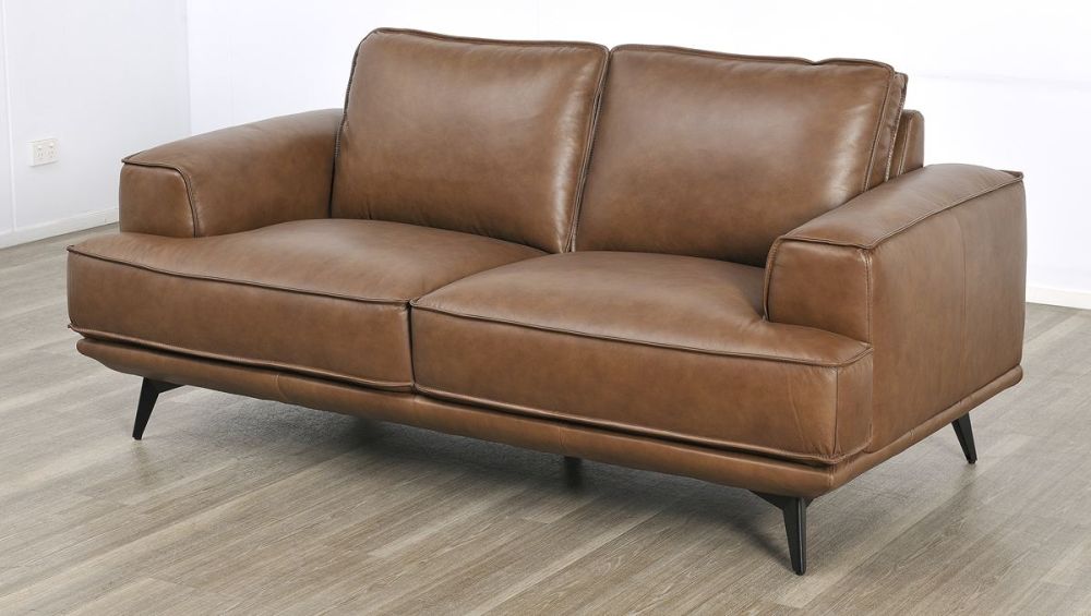 Jersey 2.5 Seater sofa - Vintage Chocolate Leather