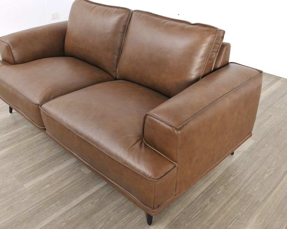 Jersey 2.5 Seater sofa - Vintage Chocolate Leather