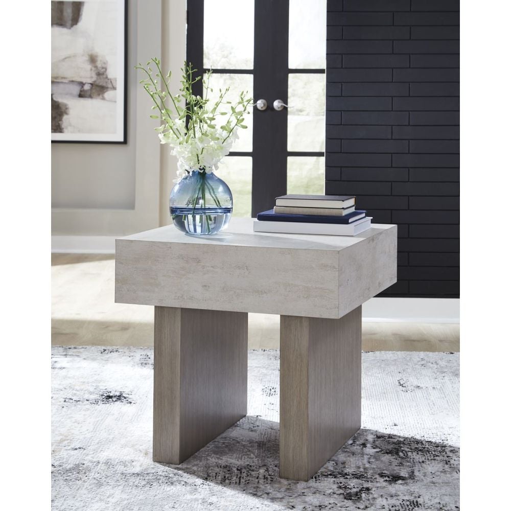 Jorlaina Square Lamp Table