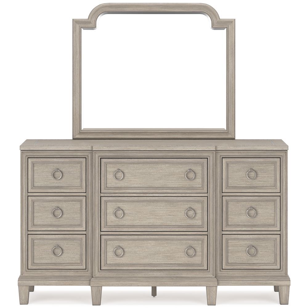 Jorlaina Dressing Table & Mirror