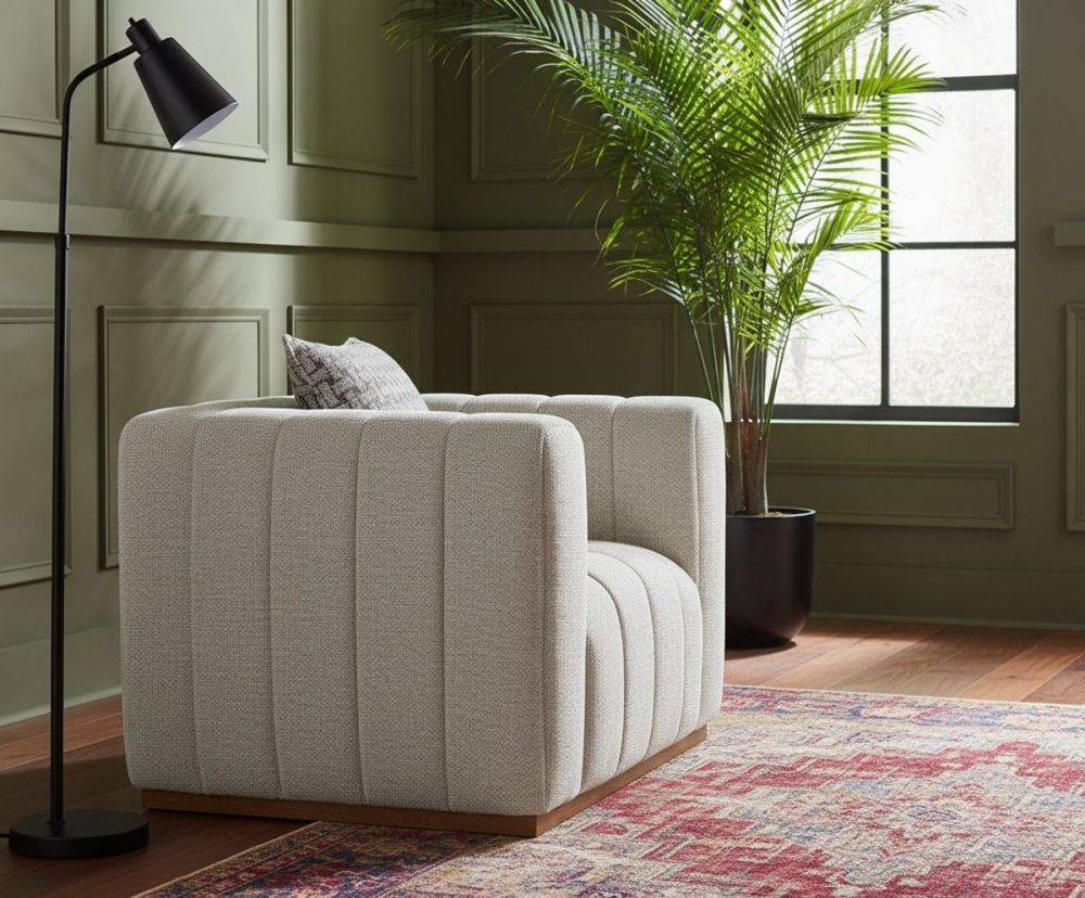 Langham Armchair - Linen