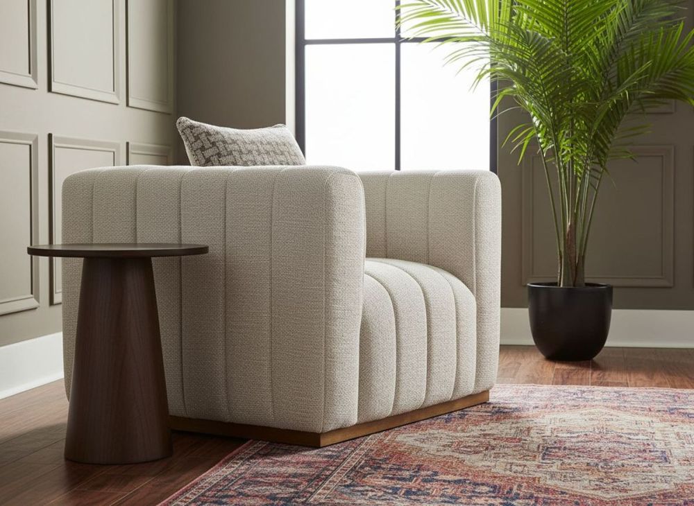 Langham Armchair - Linen