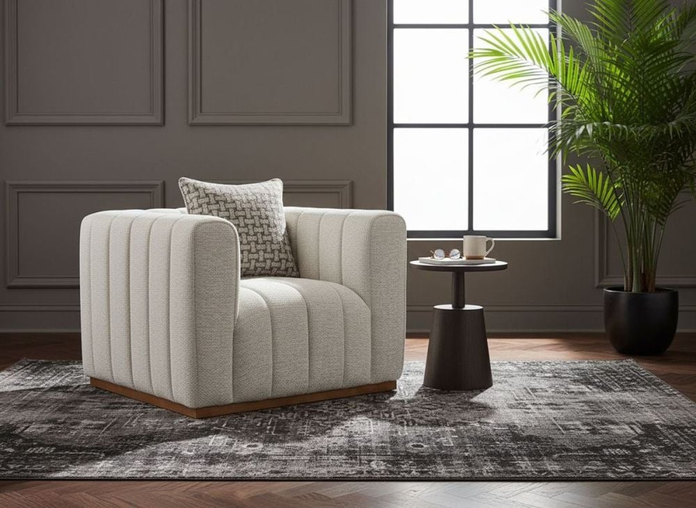 Langham Armchair - Linen