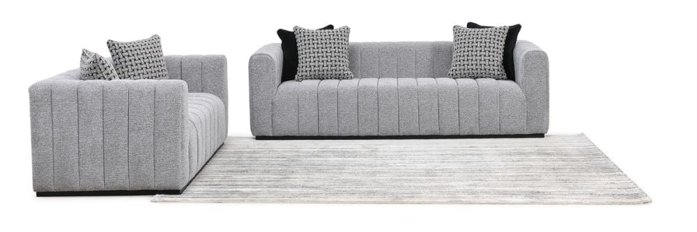Langham 3 Seater Sofa - Grey