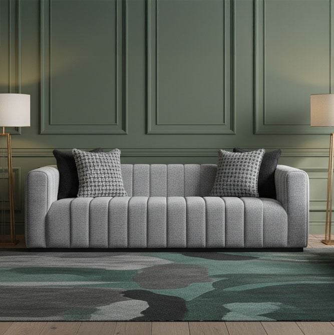 Langham 3 Seater Sofa - Grey