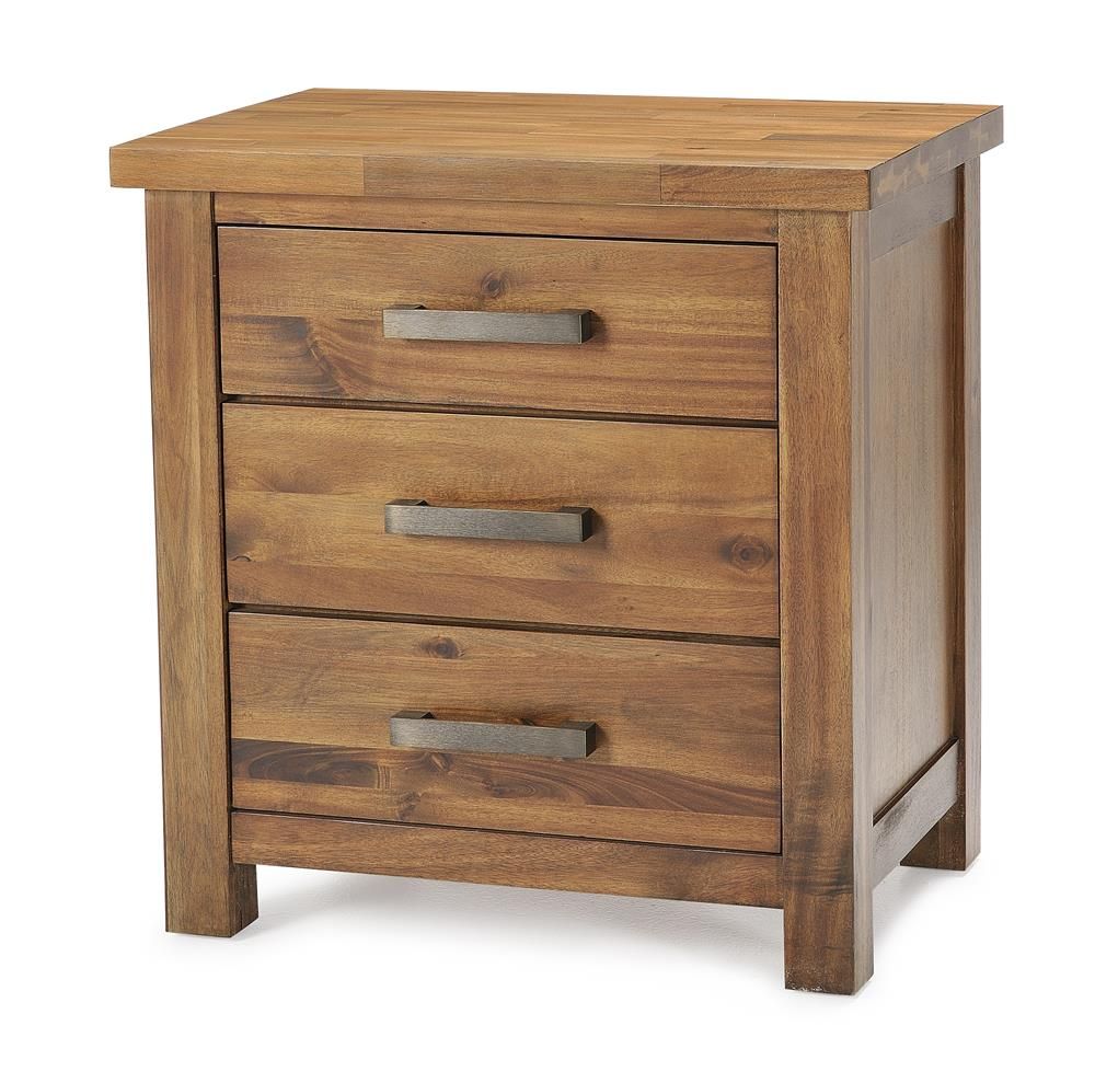 Lawson 3 Drawer Bedside Table