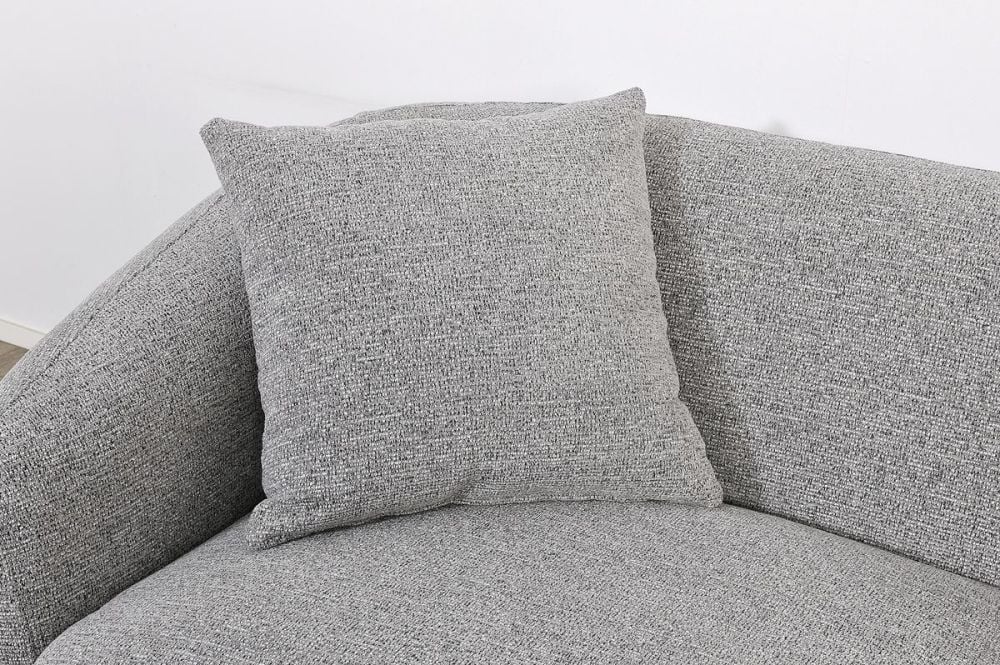 Leo 5 Seater Corner Lounge Suite - Grey