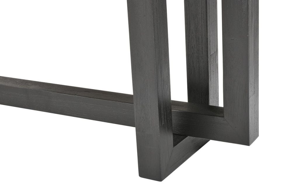 Linea 1600 Hall Table - Black