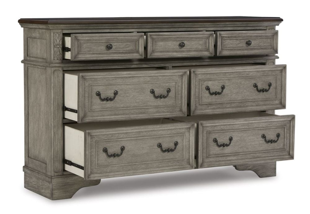 Lodenbay Dressing Table & Mirror