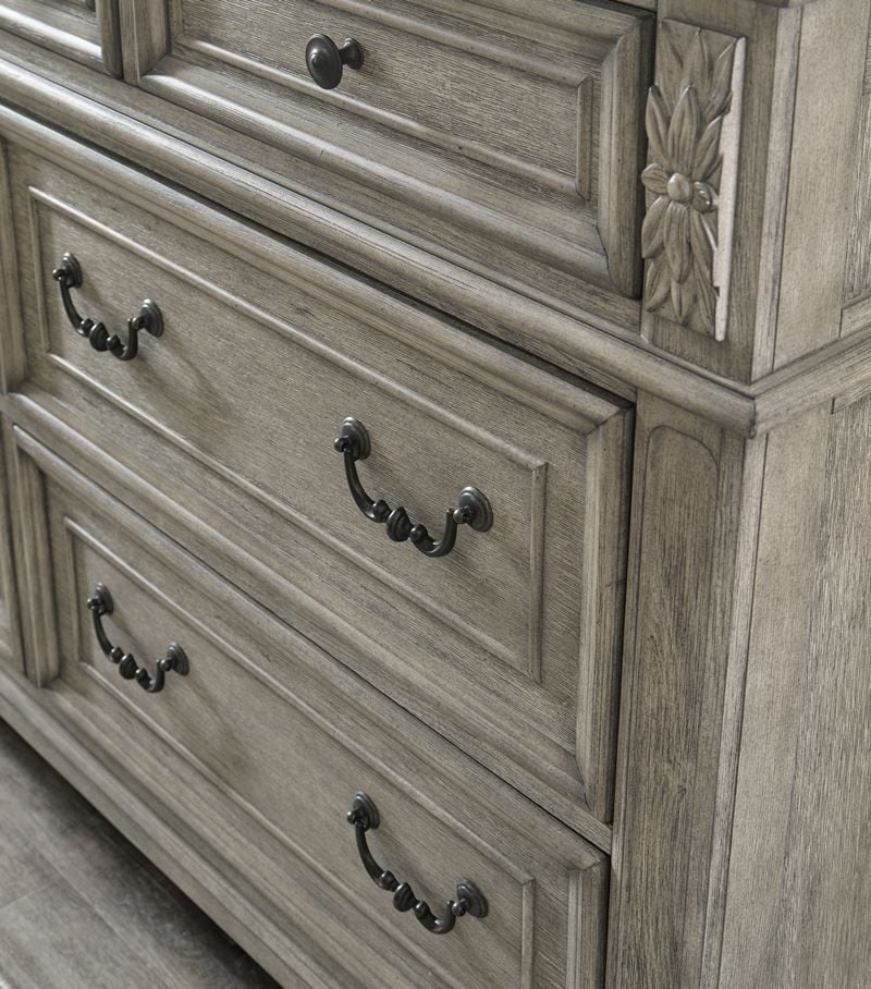 Lodenbay 5 Piece King Bedroom Suite With Dressing Table & Mirror