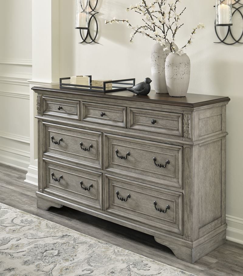 Lodenbay 5 Piece King Bedroom Suite With Dressing Table & Mirror