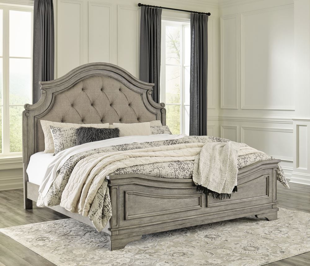 Lodenbay 5 Piece King Bedroom Suite With Dressing Table & Mirror