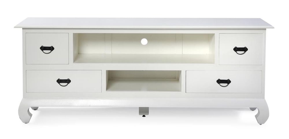 Opium Giant TV Stand - White