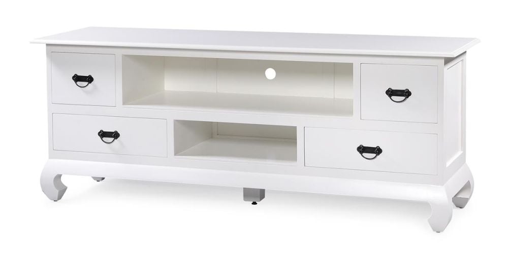 Opium Giant TV Stand - White