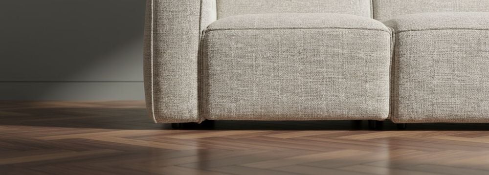 Marko 3 Seater Recliner Sofa - Shale