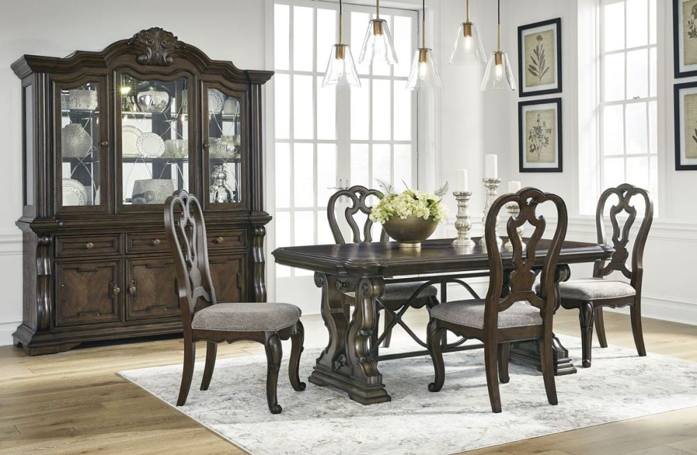 Maylee 3 Drawer Buffet & Hutch