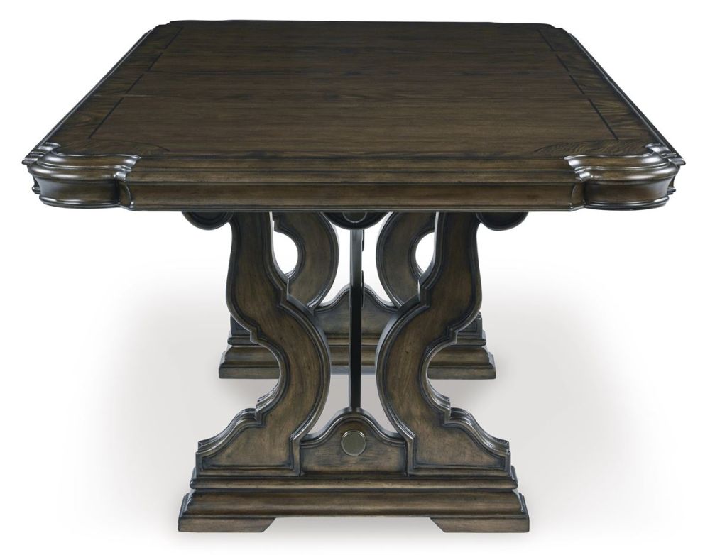 Maylee Extension Table + 6 Dining Chairs + 2 Carver Armchairs