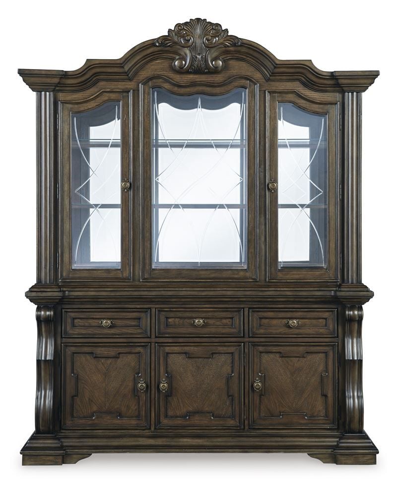 Maylee 3 Drawer Buffet & Hutch