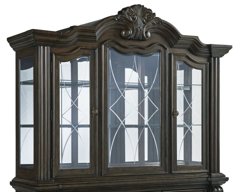 Maylee 3 Drawer Buffet & Hutch