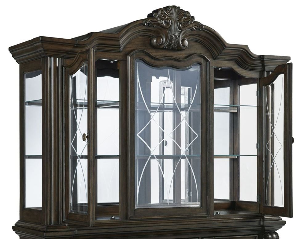 Maylee 3 Drawer Buffet & Hutch