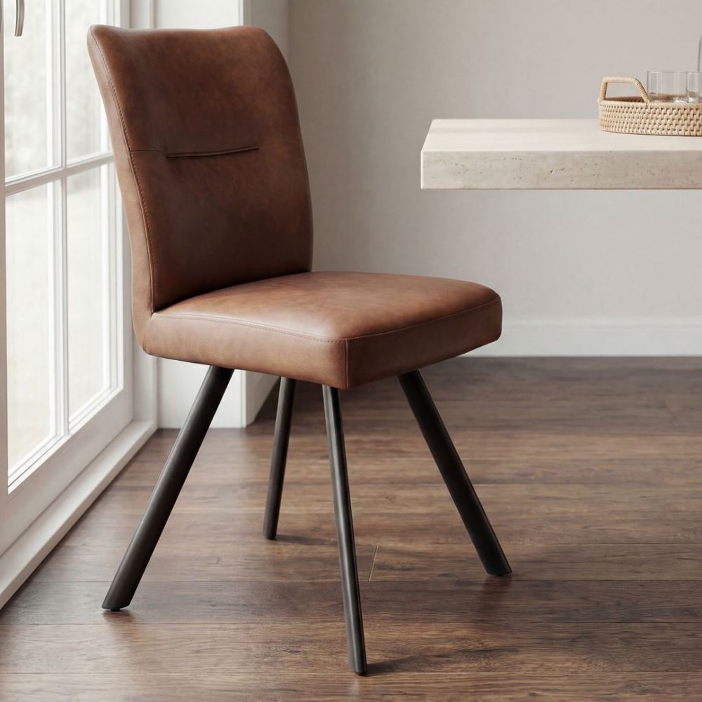 Miles Dining Chair - Vintage Brown