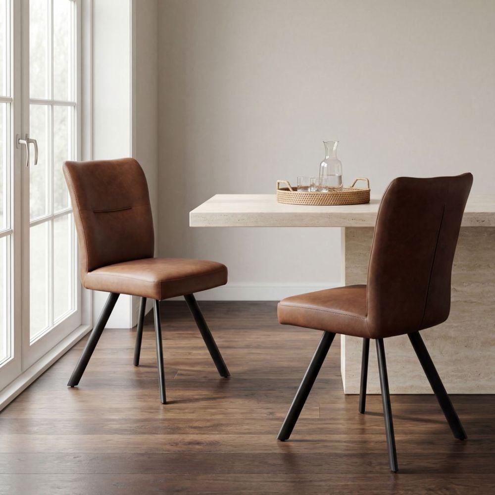 Miles Dining Chair - Vintage Brown