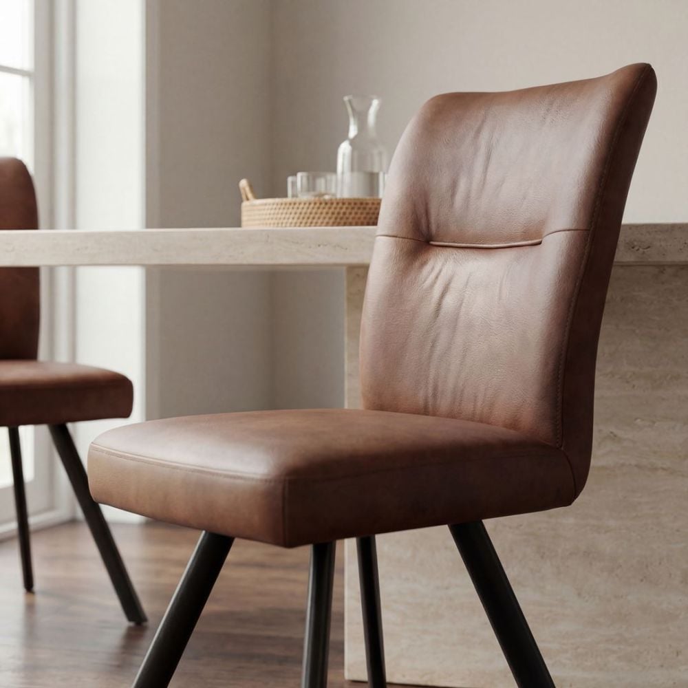 Miles Dining Chair - Vintage Brown
