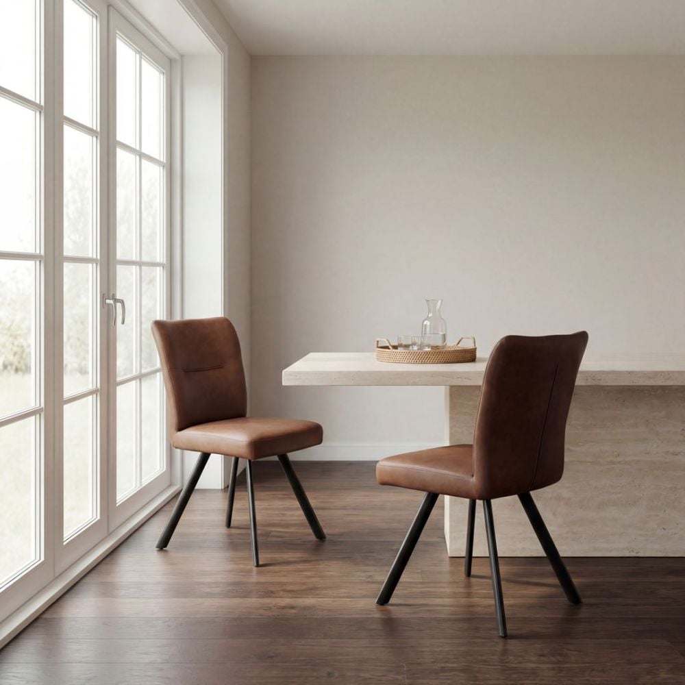 Miles Dining Chair - Vintage Brown
