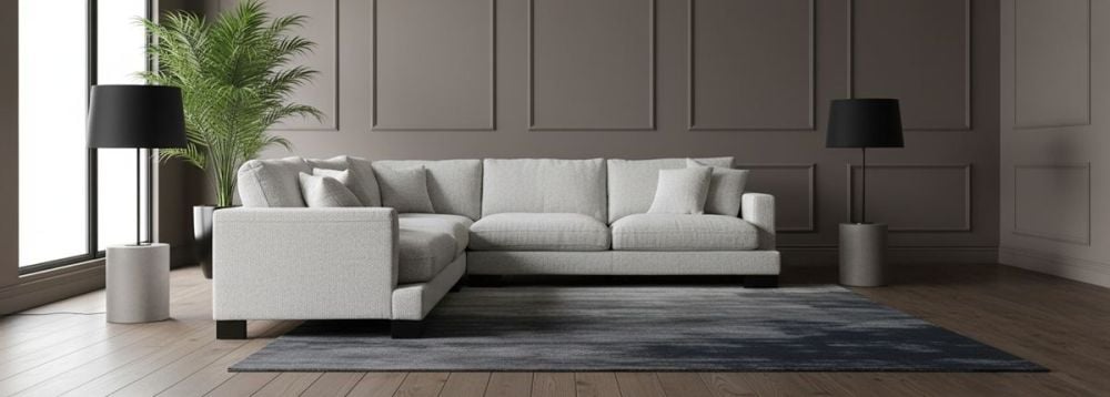 Orlando 5 Seater Corner Suite - Iron