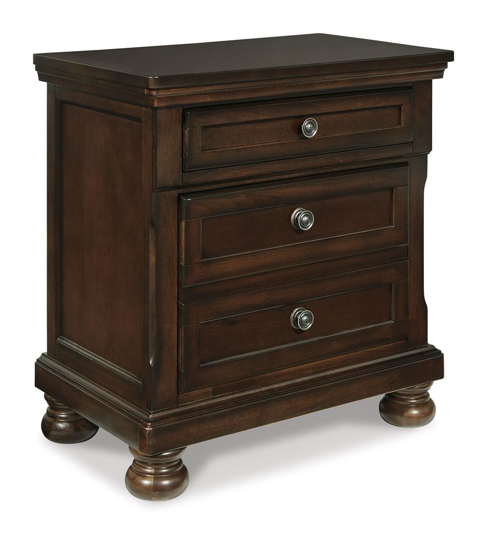 Porter 2 Drawer Bedside Table