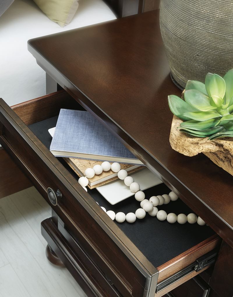 Porter 2 Drawer Bedside Table