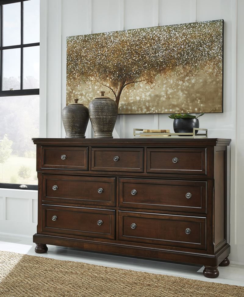 Porter King Bedroom Suite With Dressing Table & Mirror