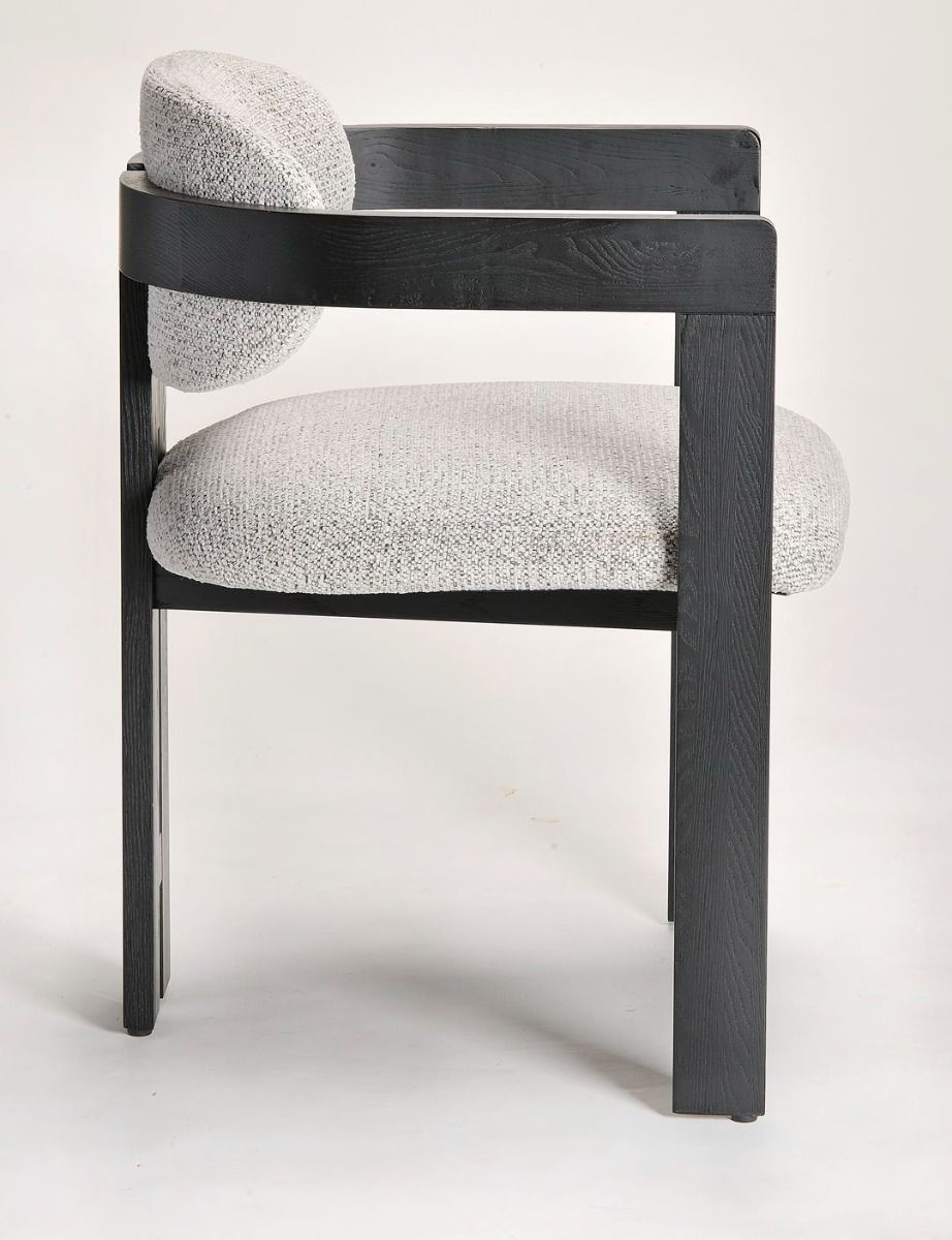 Raymond Dining Chair - Black & Shale
