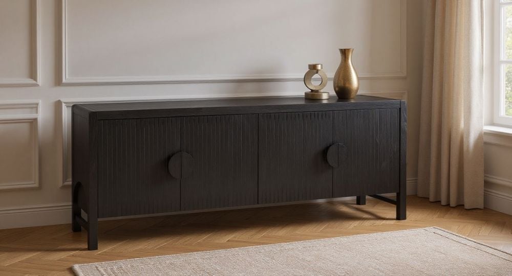Ripple 2200 Buffet - 4 Door - Black