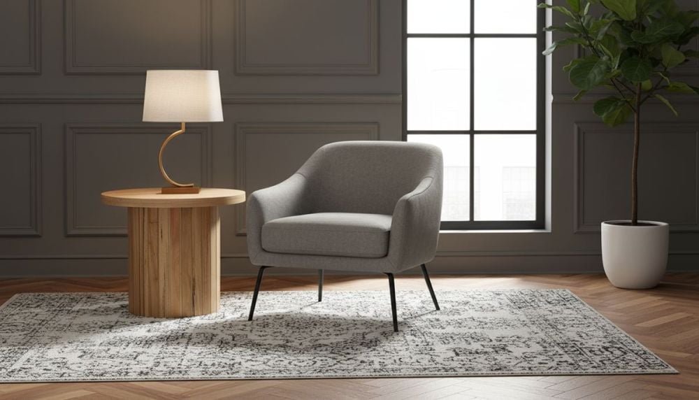Ripple 600 Round Lamp Table - Messmate