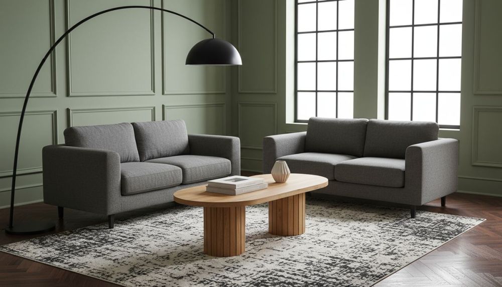 Ripple 1400 Oval Coffee Table - Messmate