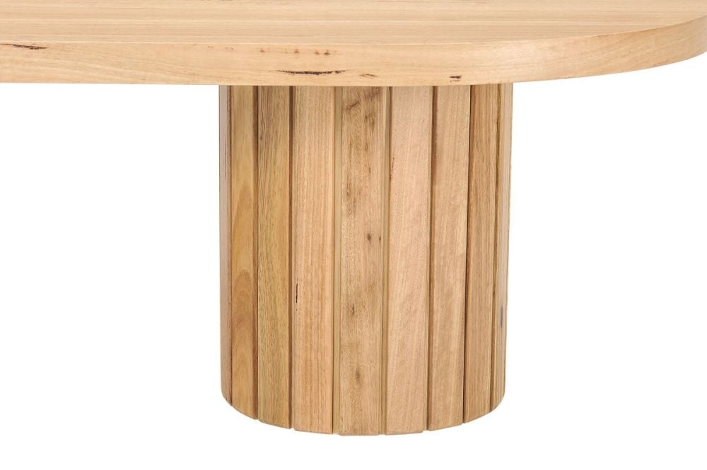 Ripple 1400 Oval Coffee Table - Messmate