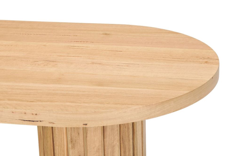Ripple 1400 Oval Coffee Table - Messmate