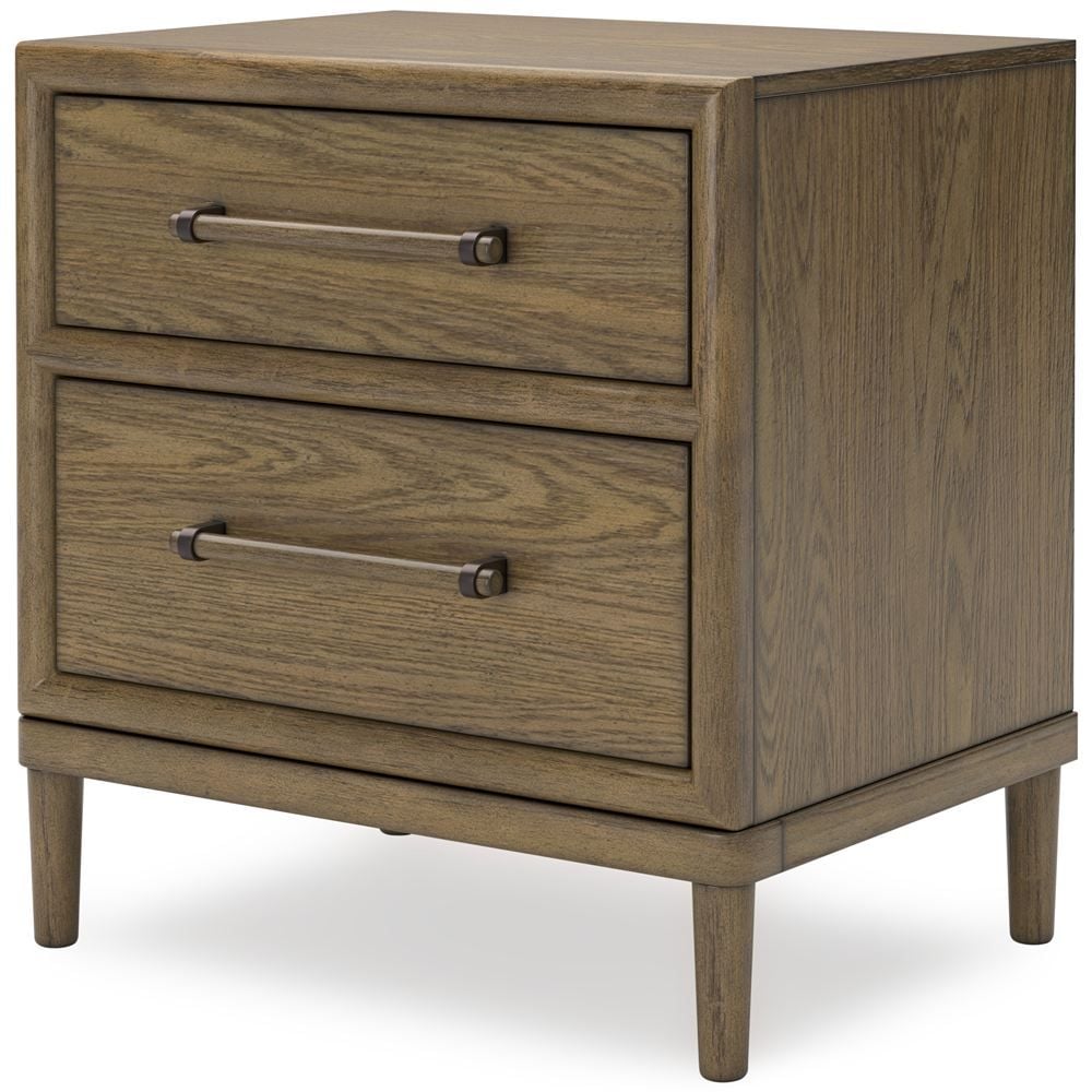 Roanhowe 2 Drawer Bedside