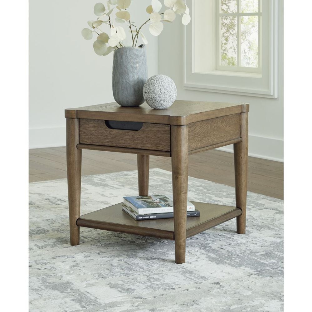 Roanhowe Rectangle Lamp Table