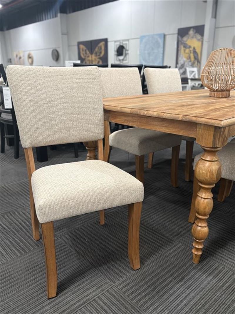 Clearance - Rybergston 1800 Dining Table & 6 Rybergston Dining Chairs