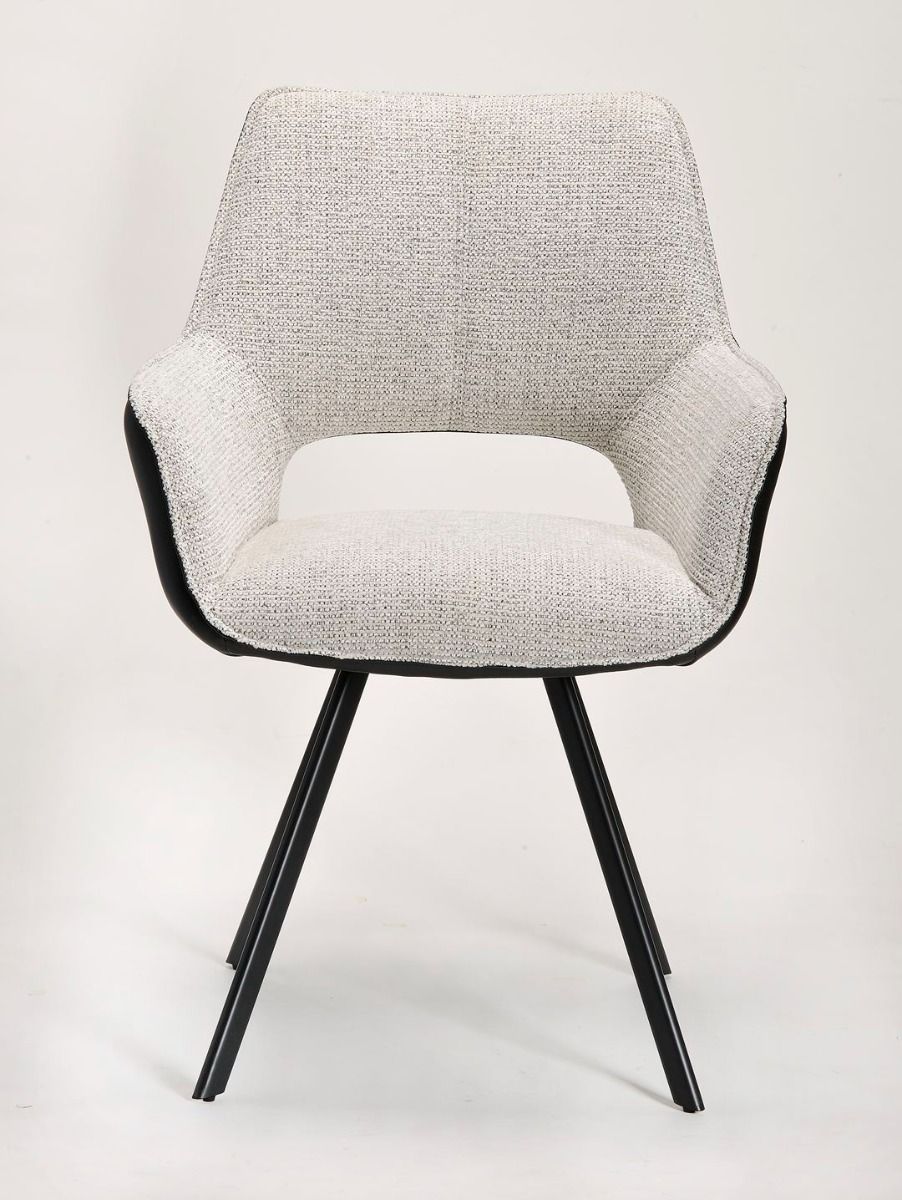 Samson Dining Chair - Shale & Black