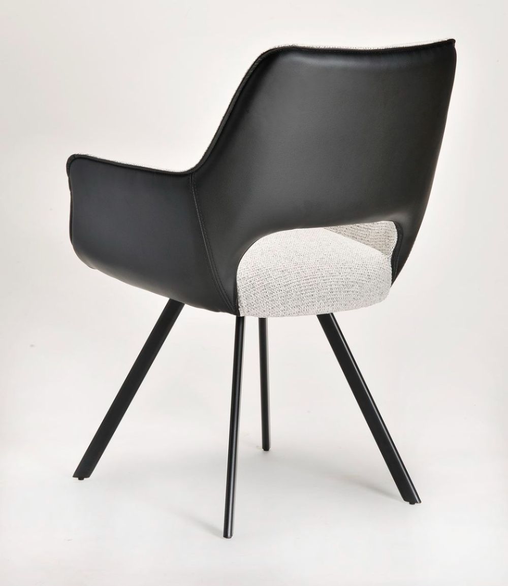 Samson Dining Chair - Shale & Black