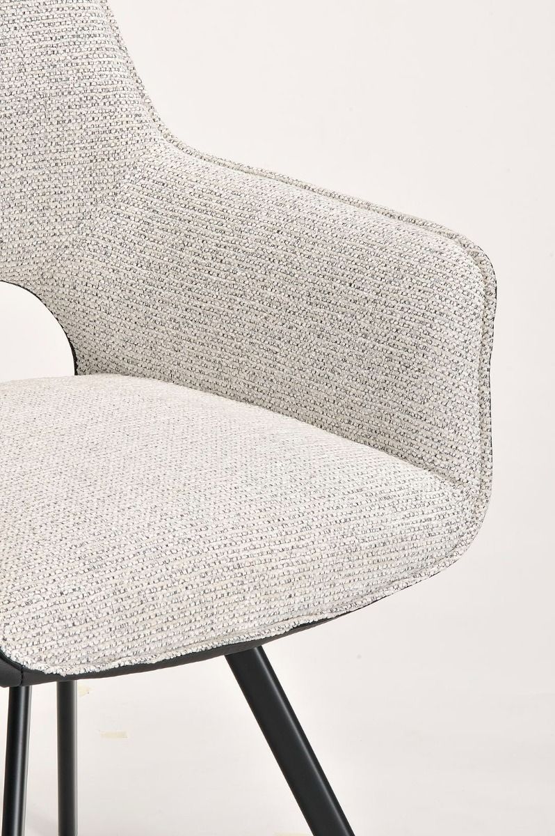 Samson Dining Chair - Shale & Black