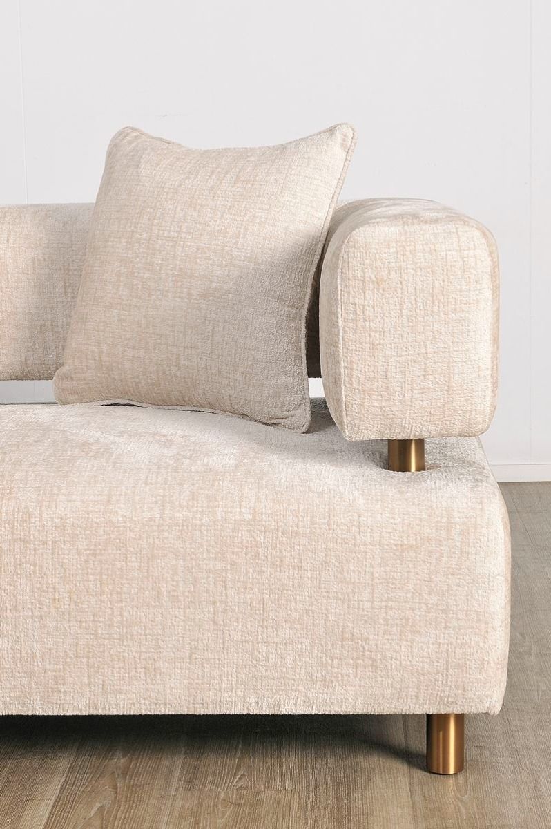 Santorini 2 Seater - Latte