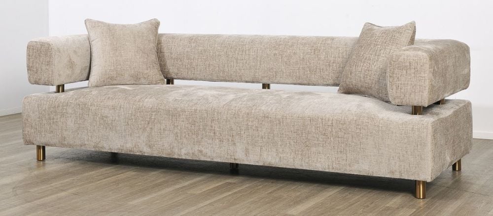 Santorini 3 Seater Sofa - Beige