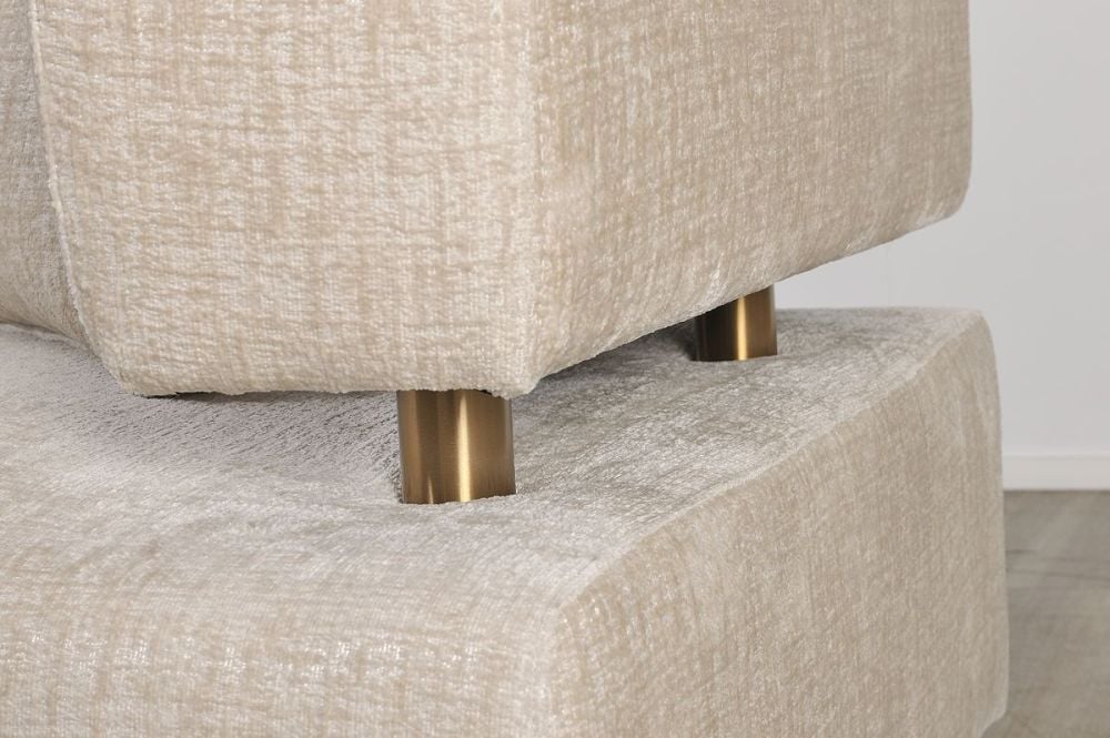 Santorini 3 Seater Sofa - Latte