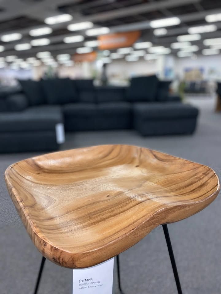 Clearance - Sentana Bar Stool Natural Oak